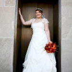 custom handmade wedding dress lace bolero