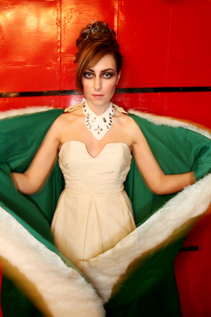 Carolina in Organic Wedding Dress
