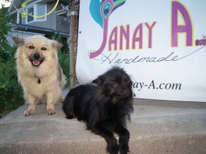 Janay A Handmade Guard Dogs Don't worry...the dogs aren't allowed in the Studio!